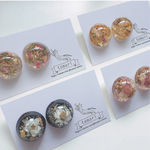 resin earring/pierce