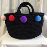 【オーダー品】ポンポンマルシェバッグ L