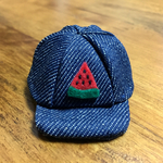 <再販>デニム🍉キャップ