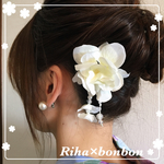  ♡浴衣用  お花の髪飾り♡お子様に♡
