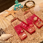 【イニシャルキーホルダー】