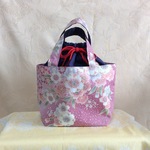 【SALE✨】和柄の巾着トートバック✨