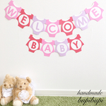 女の子♡welcomebabyガーランド