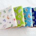 ⭐︎new⭐︎ Mini Jurassic  ふわふわ&やわらかな８重ガーゼ ハンカチ４枚セット❁︎