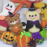ハロウィンリース　クマちゃんのハロウィン 