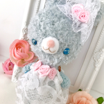 ドレスうさぎのあみぐるみ
