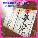 命名紙 ハガキサイズ