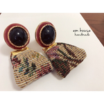 再再販！ヴィンテージピアス(ベージュ)