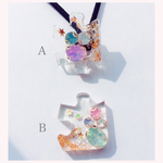 宝箱✴︎クリアパズルのヘアゴム
