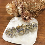 紫陽花の花びらヘアバレッタ