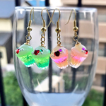 クリームソーダのピアス