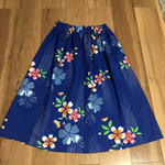 浴衣リメイクスカート青桜