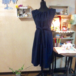 <ベルネージュ様専用>ネイビーゆったりワンピース
