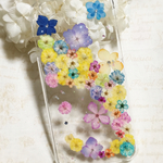 【受注製作】お花いっぱいiPhoneケース
