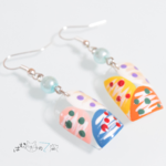 【季節限定】 みずふうせん（ピアス）【イヤリング・樹脂ピアス変更 可能】