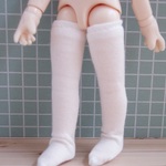 ロングソックス：白　オビツ11