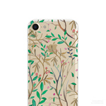 Floral Vines クリアソフト ケース［iPhone5～iPhoneXS, iPhoneXS Max/ XR & Samsung Android］