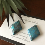 Diamond-shaped turquoise【１１】