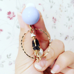 待ちわびてるあなた♡イヤリングブルー