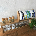 コストコサイズ 2段kitchen paper shelf long w62 h38 BB キッチンペーパー スパイスラック