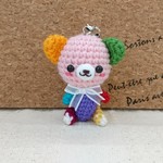 カラフルくまさん☆ストラップ