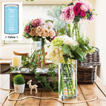 ウェディング 【両親贈呈品】 サンクフル フラワー  ベース　「ノーブル」　【送料無料】 感謝の花瓶　ナチュラルウェディング　ゴールド　ホワイト　可愛い　おしゃれ　