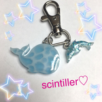 クジラとイルカのマリンキーホルダー