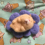 羊毛フェルト ハムスター ころりん ねんね
