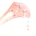 【再販】ラムネの扇型かんざし(個数制限あり)