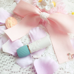 プチビジューのピンク♡バレッタ