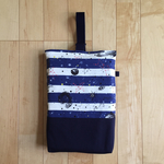 上履き袋　宇宙柄