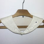 大きめのラウンドつけ襟