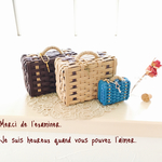 お客様ご依頼商品です‎٭¨̮ minimini trunk  8.5cm 4.5cm set 