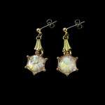 冬の石耳飾り(ピアス＆ノンホールピアス)