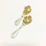【100年前のアクセサリー】ヴィンテージ ウェディング ピアス イヤリング