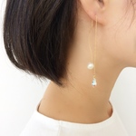 ２weyピアス　simple　yureru