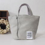 リネンの大人フレンチstyleなbag  key　