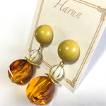 Harun♡大ぶりビーズピアス④♡イヤリング