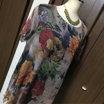 大きなお花カットソー LL
