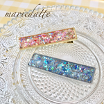 送料無料❤︎ キラつやヘアクリップ 