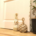 [専用出品] モルタルと麻ロープ のドアストッパー 
