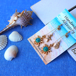 ④ゆらゆら海色ピアス🏝