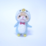 ストラップ）着ぐるみフェレさん（ペンギン）