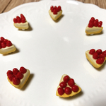 ミニミニいちごタルトのマグネット