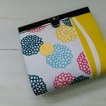 ★送料無料★　小財布　【おはな　みずいろ】