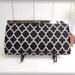 *koisan6921様専用ページ*直線口金の長財布*北欧*モロッカン柄*黒*