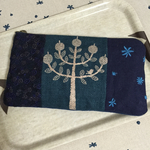 オリジナルスマート長財布 ミナペルホネン生地使用のハンドメイド