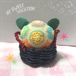 アフリカンフラワーピンクッション(ネコ)