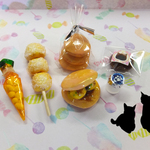 送料無料　ミニチュアフードの駄菓子セット
