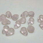 チェコビーズ✻ドロップ4✕6mm  マットロザリン15個